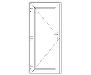 Paneeldeur links