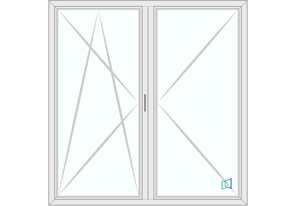 Dubbel draai draaikip links