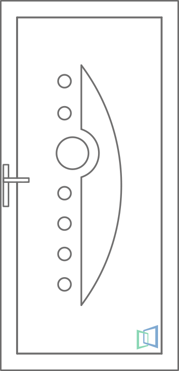 Sierdeurpaneel 03 Rechts (A1)