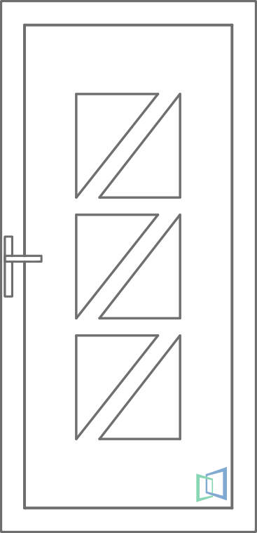 Sierdeurpaneel 05 Rechts (A1)
