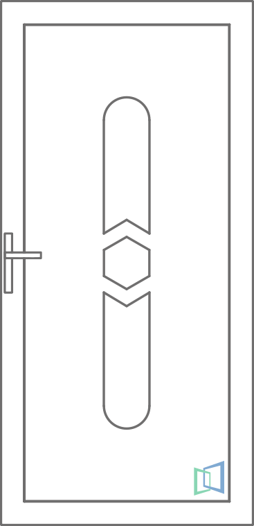 Sierdeurpaneel 06 Rechts (A1)
