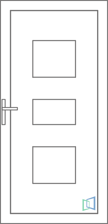 Sierdeurpaneel 07 Rechts (A1)