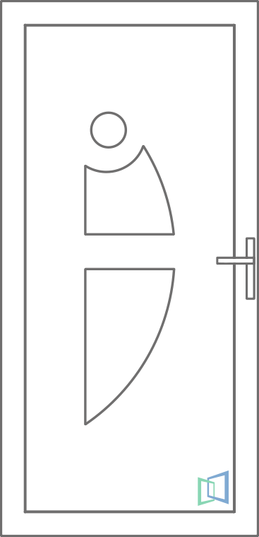 Sierdeurpaneel 08 Links (A1)