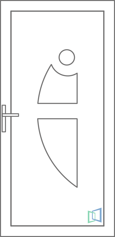 Sierdeurpaneel 08 Rechts (A1)