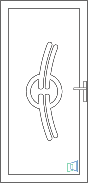 Sierdeurpaneel 09 Links (A1)