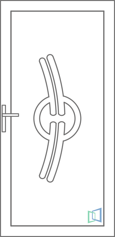 Sierdeurpaneel 09 Rechts (A1)