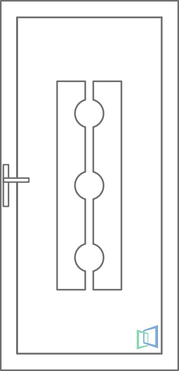 Sierdeurpaneel 103 Rechts (B2)