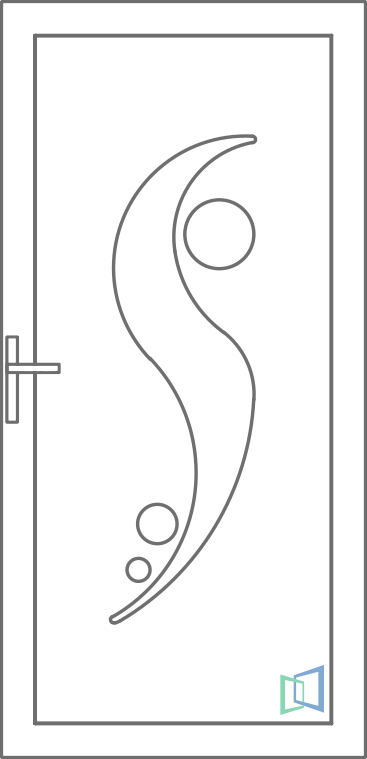 Sierdeurpaneel 11 Rechts (A1)