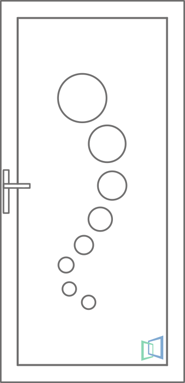 Sierdeurpaneel 12 Rechts (A1)