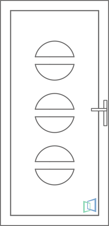 Sierdeurpaneel 13 Links (A1)