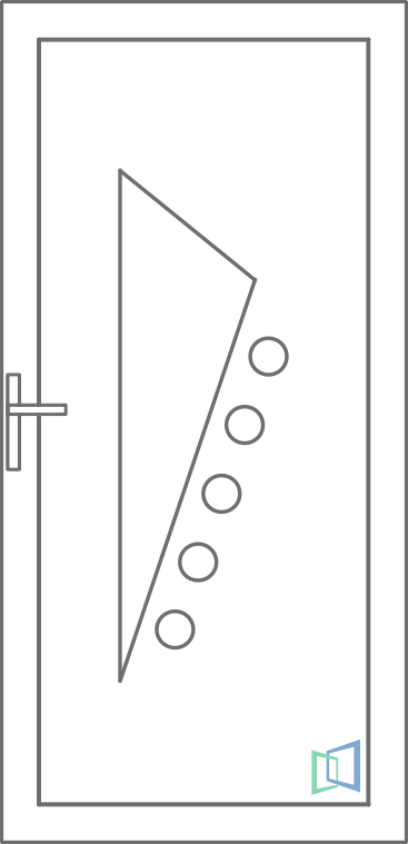 Sierdeurpaneel 17 Rechts (A1)