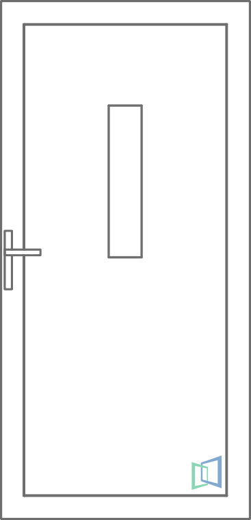 Sierdeurpaneel 26 Rechts (A1)