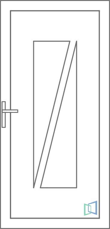 Sierdeurpaneel 35 Rechts (A2)