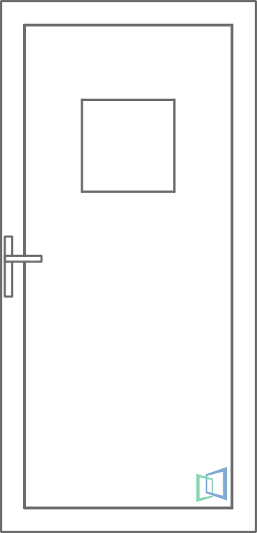 Sierdeurpaneel 37 Rechts (A2)