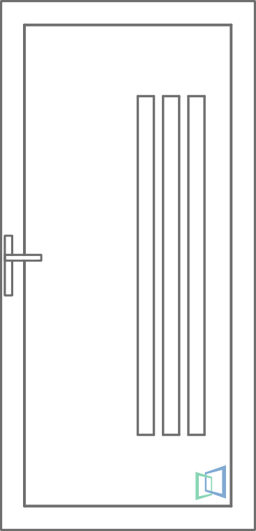 Sierdeurpaneel 39 Rechts (A2)