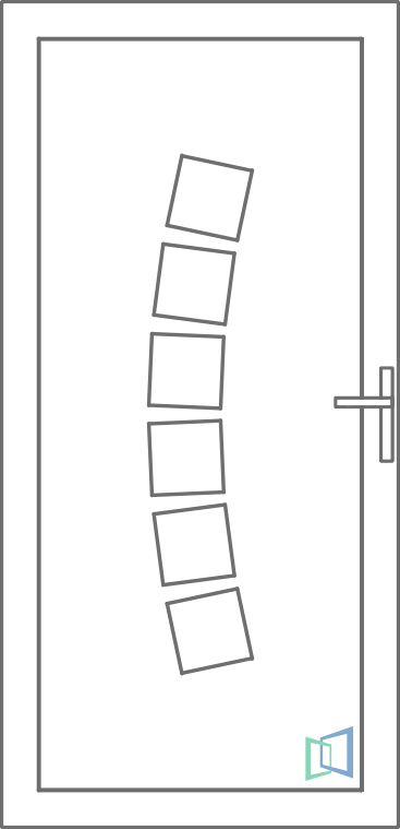 Sierdeurpaneel 41 Links (A2)