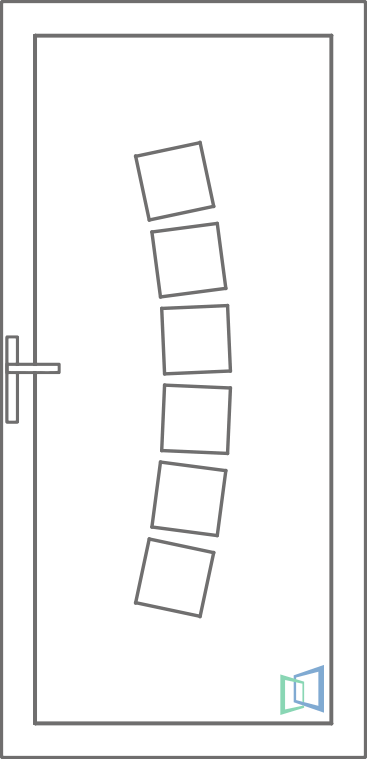 Sierdeurpaneel 41 Rechts (A2)