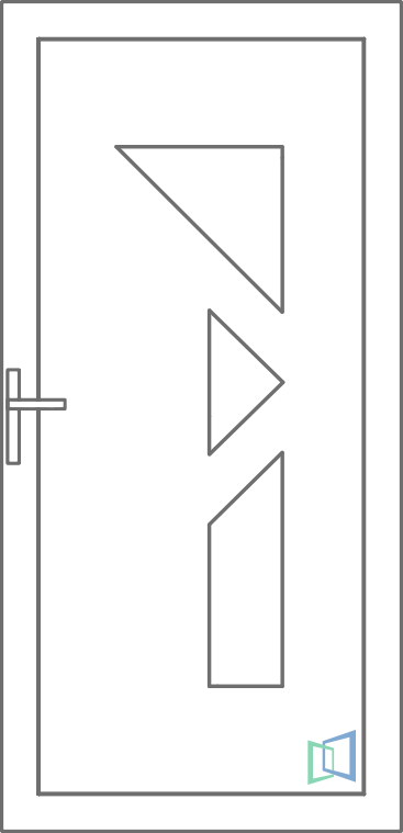 Sierdeurpaneel 53 Rechts (A2)
