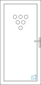 Sierdeurpanelen Groep B1 (zonder Inox afwerking)